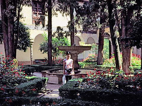  リンダラハの中庭