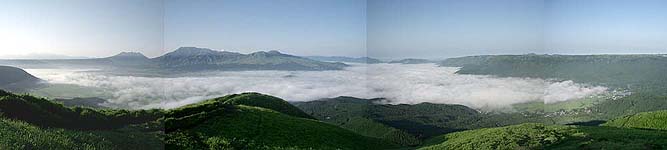 阿蘇山の雲海