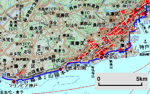 神戸・舞子　地図