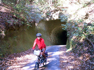素掘りのトンネル2