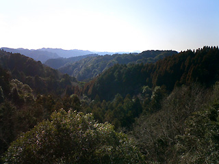 林道大福山線からの眺め