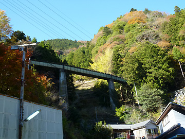 水根線の鉄橋