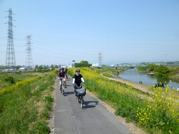 高麗川の自転車道その3