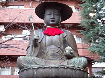 銅造地蔵菩薩座像