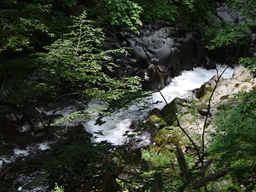 中津川の滝