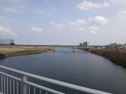 水府橋から見る那珂川