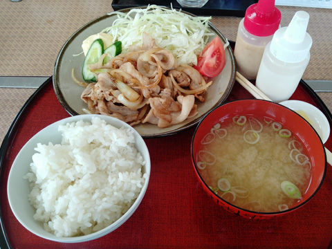 生姜焼定食