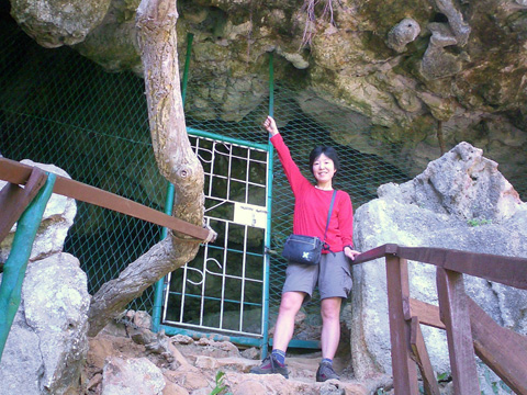 サント・トマスの大洞窟入口