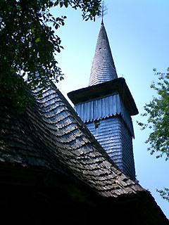 ポシュタの木造教会