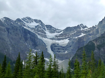 パターソン山とスノーバード氷河