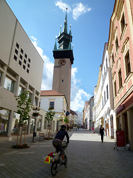 市庁舎の塔
