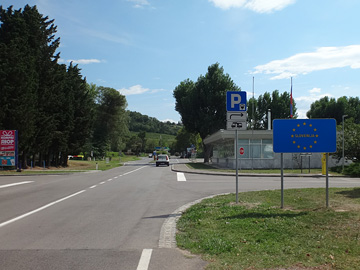 スロヴェニア国境