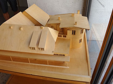 プレチュニクの家の模型