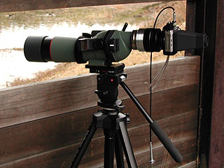望遠鏡とカメラ