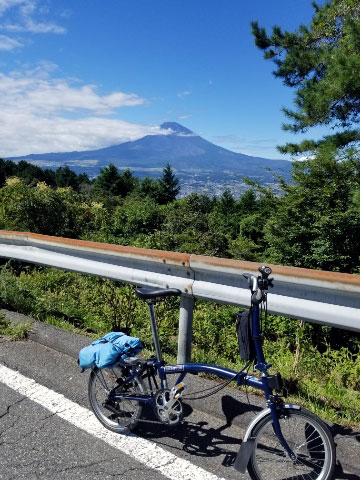 乙女峠口からの富士山