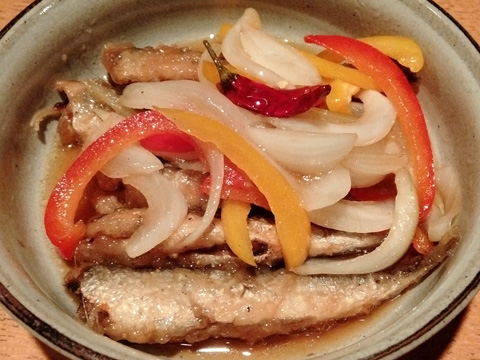 鰯のエスカベッシュ