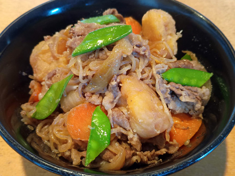 肉じゃが／牛肉濃口醤油汁なしバージョン