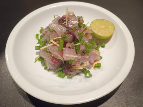 トビウオのたたき