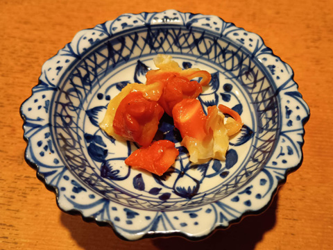 ナガニシの刺身