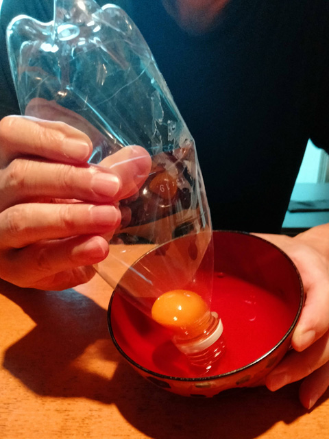 卵黄の取り出し方2