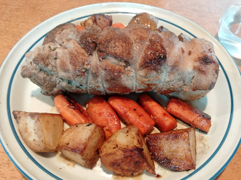 ポルケッタの焼き上がりの姿