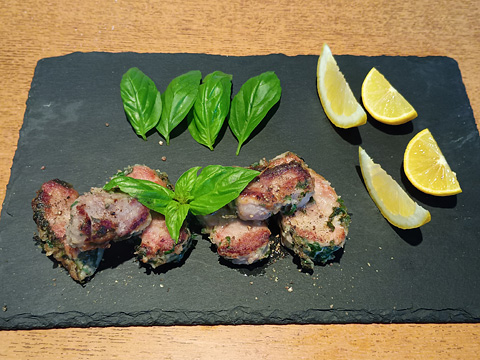 豚ヒレ肉のハーブマリネソテー