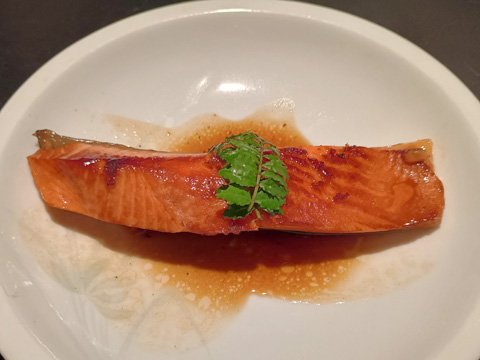 サーモントラウトの幽庵焼き