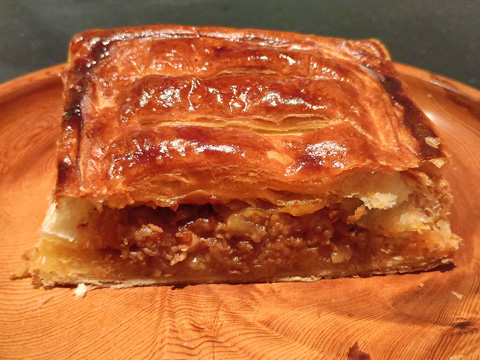 ミートパイ断面