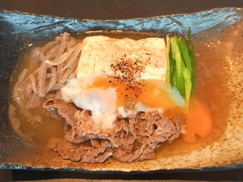 肉豆腐／すき焼き風