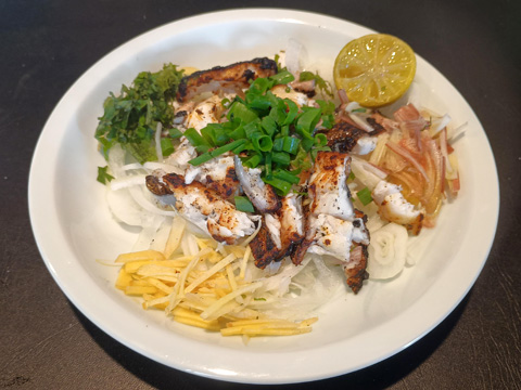 ウツボのたたき