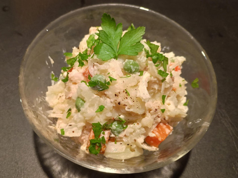 エンサラディージャ・ルサ（ロシア風サラダ）