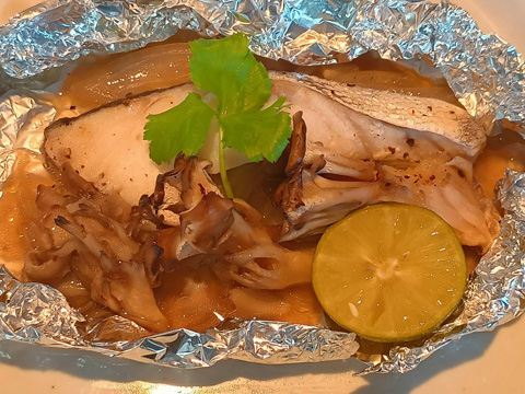 鱈のホイル焼き