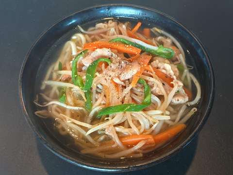 肉野菜炒めうどん