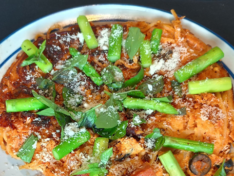 パスタ de 卵焼き