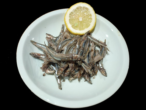 キビナゴの一夜干し