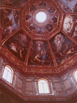 君主の礼拝堂の天井画