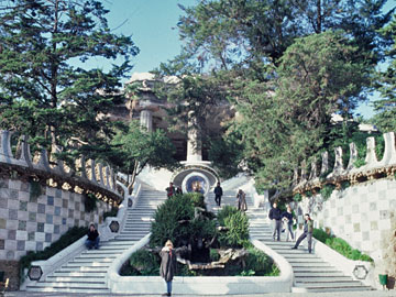 グエル公園の入口