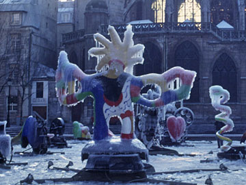 凍りついたストラヴィンスキー広場2