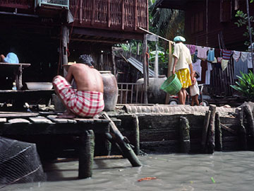 運河と暮らす人たち