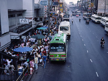 バンコク中心部に戻る