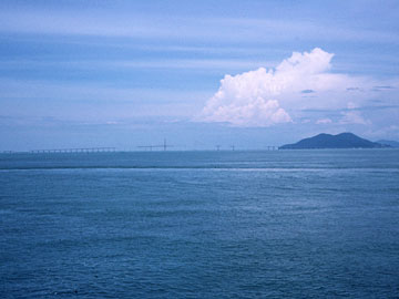 ジェレジャック島とペナン・ブリッジ