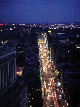 グランヴィアの夜景