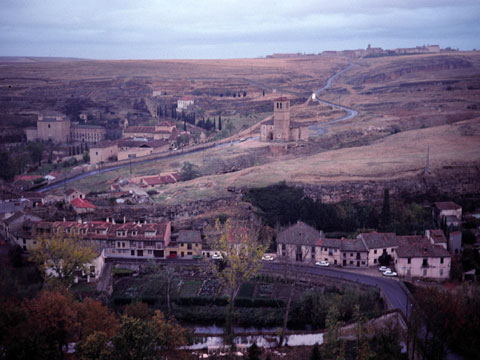 セゴビアの北の風景