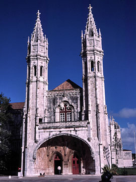 ジェロニモス修道院の西端の入口