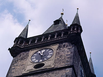 旧市庁舎の時計塔