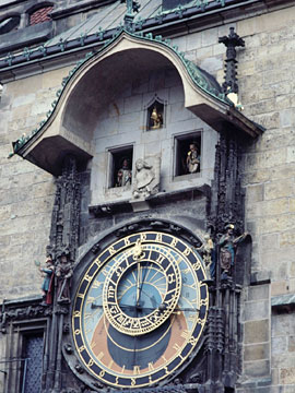 天文時計のからくり人形