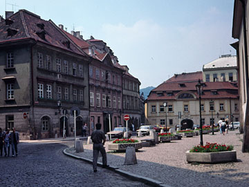 ベツレヘム礼拝堂の前の広場