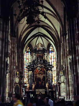 シュテファン大聖堂の祭壇