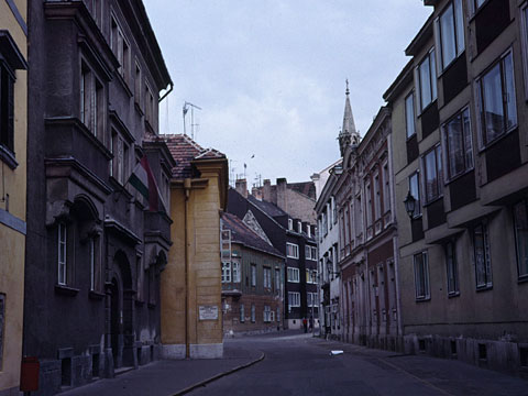 ショプロンの街並み