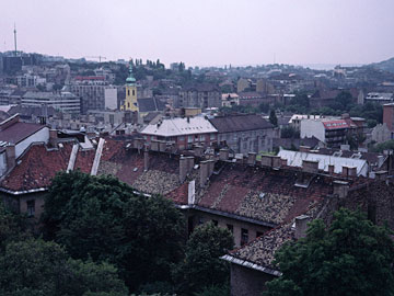 丘から南西の眺め